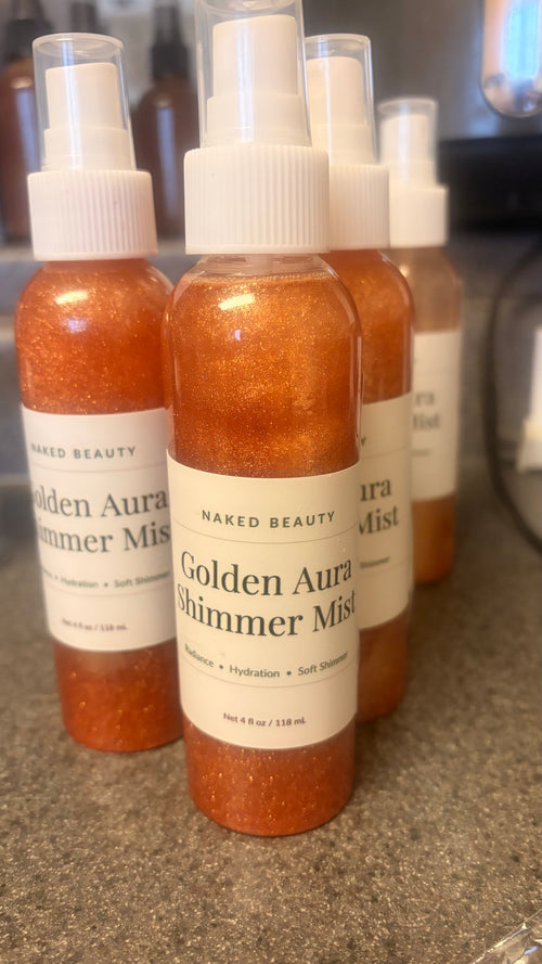 Gokden Aura Shimmer Mist